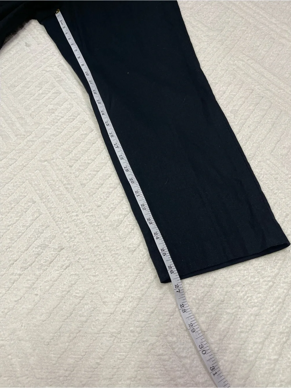 J. Crew Black Linen Cotton Sailor Pants Size 6 Elastic Waist Chinos Nautical